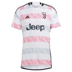 Timothy Weah Juventus adidas 2023/24 Away Authentic Jersey - White adidas