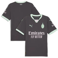 AC Milan Puma 2024/25 Third Jersey - Charcoal Puma
