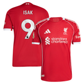 Alexander Isak Liverpool adidas 2025/26 Home Authentic Player Jersey - Red Adidas