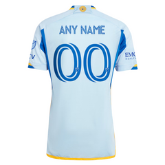 Atlanta United FC adidas 2024 The Resurgens Kit Authentic Custom Jersey - Light Blue adidas