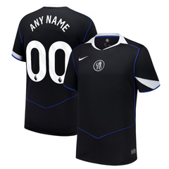 Chelsea Nike 2025/26 Third Custom Jersey - Black Nike