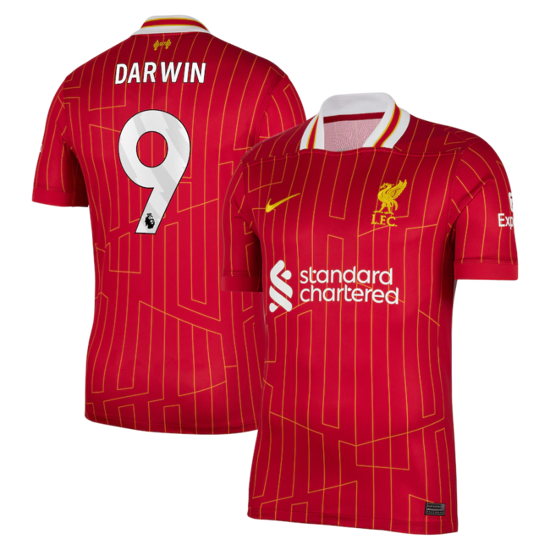Darwin Núñez Liverpool Nike 2024/25 Home Player Jersey – Red Nike