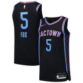 De'Aaron Fox Sacramento Kings Nike Authentic Player Jersey - City Edition - Black Nike