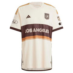 Denis Bouanga LAFC adidas 2024 Archive Authentic Jersey - Tan Adidas