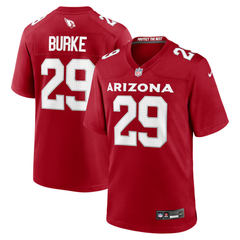 Denzel Burke Arizona Cardinals Nike Team Game Jersey - Cardinal