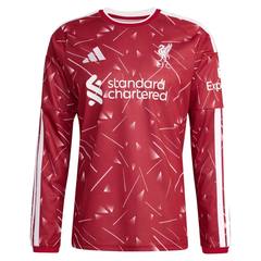 Dominik Szoboszlai Liverpool adidas 2026/27 Home Long Sleeve Jersey - Red