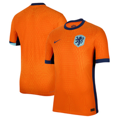 Netherlands National Team Nike 2024 Home Authentic Blank Jersey - Orange Nike