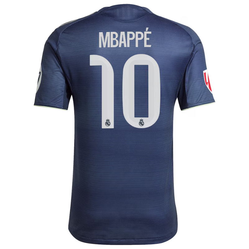 Kylian Mbappé Real Madrid adidas 2025/26 Away Authentic Player Jersey - Blue