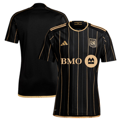 LAFC adidas 2024 Primary Jersey - Black Adidas