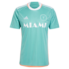 Lionel Messi Inter Miami CF adidas 2024 Archive Player Jersey - Aqua Adidas