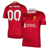 Liverpool Nike 2024/25 Home Custom Jersey - Red Nike