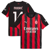 Luka Modric AC Milan Puma 2025/26 Home Jersey - Red Puma