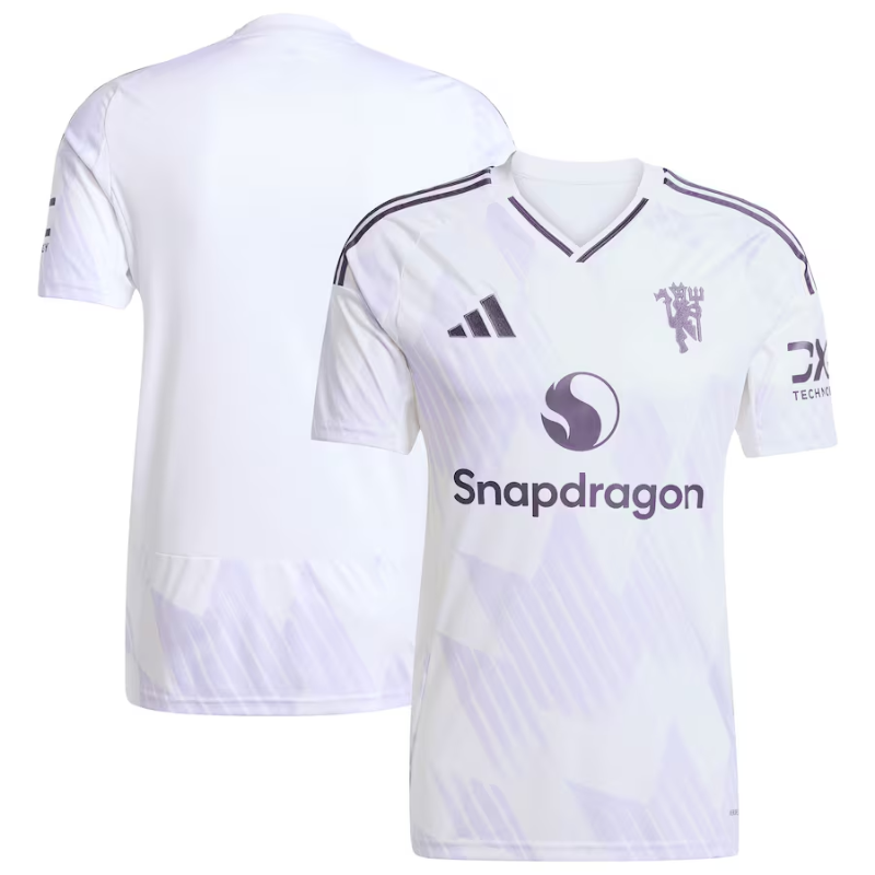 Manchester United adidas 2025/26 Away Jersey - White