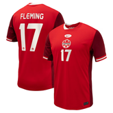 Men's Nike Jessie Fleming Red Canada Soccer 2024 Home Jersey