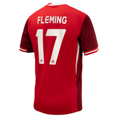Men's Nike Jessie Fleming Red Canada Soccer 2024 Home Jersey