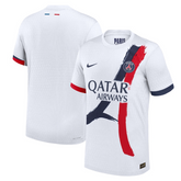 Nike Paris Saint-Germain White 2024/25 Away Authentic Jersey Nike