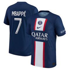 Kylian Mbappé Paris Saint-Germain Nike 2022/23 Home Authentic Player Jersey - Blue Nike