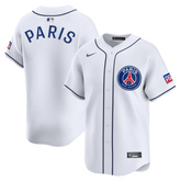 Paris Saint-Germain Nike 2025 Soccer x MLB Limited Jersey - White Nike