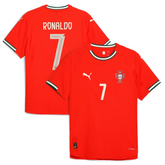 Cristiano Ronaldo Portugal National Team Puma 2025 Home Jersey - Red Puma