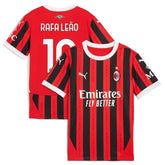 Rafael Leão AC Milan Puma 2024/25 Home Player Jersey - Red Puma
