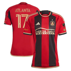 Atlanta United FC adidas 2023 The 17s' Kit Authentic Jersey - Black adidas