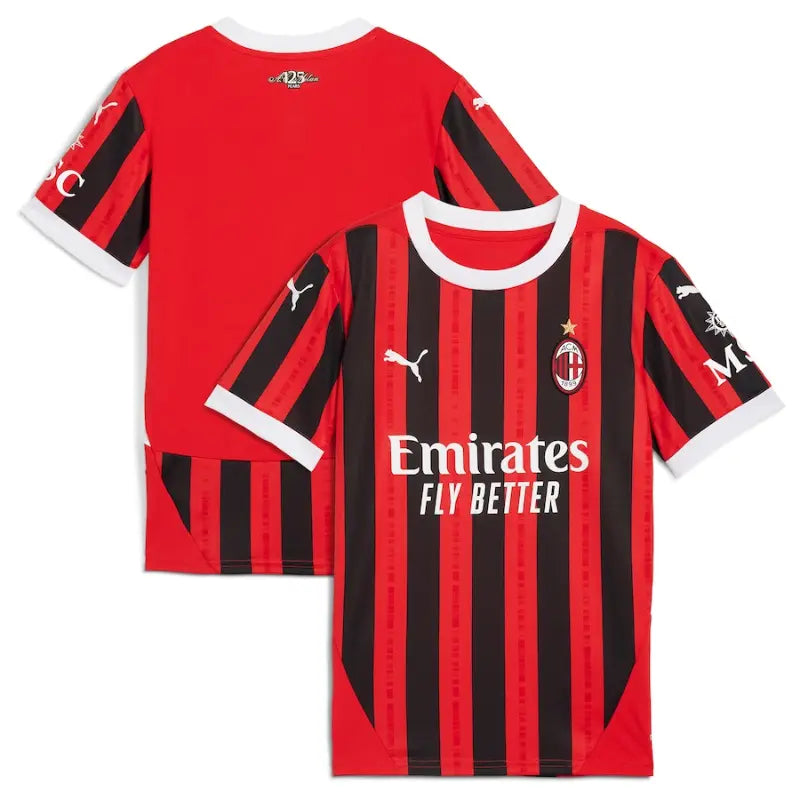 AC Milan Puma 2024/25 Home Jersey - Red Puma