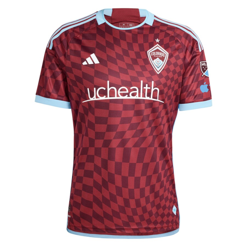 Omir Fernandez Colorado Rapids Adidas 2024 One Flag Kit Authentic Player Jersey - Burgundy