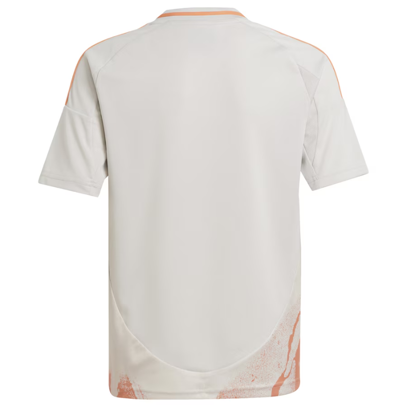 AS Roma adidas Youth 2024/25 Away Jersey - White Adidas