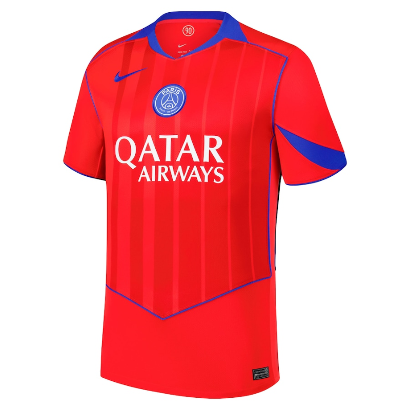 Achraf Hakimi Paris Saint-Germain 2025/26 Third Match Player Jersey - Red