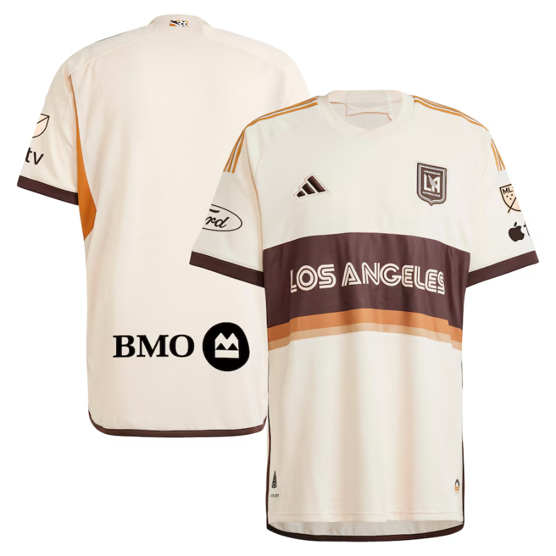 adidas LAFC Tan 2024 Archive Authentic Jersey