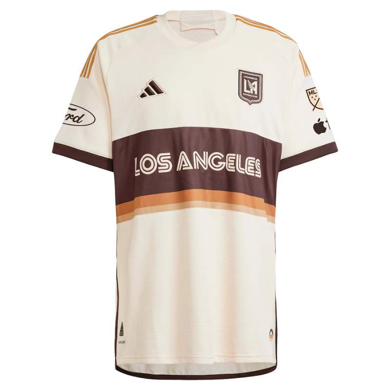 adidas LAFC Tan 2024 Archive Authentic Jersey