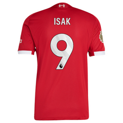 Alexander Isak Liverpool adidas 2025/26 Home Authentic Player Jersey - Red Adidas