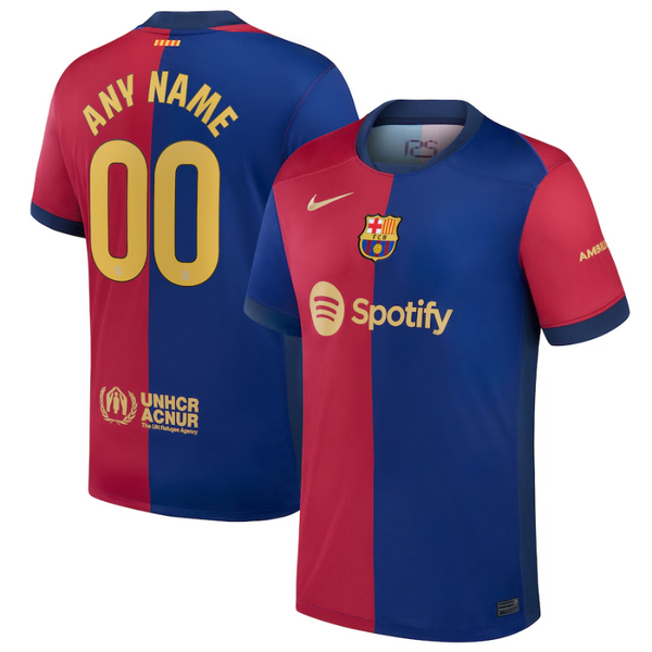 Barcelona Nike 2024/25 Home Custom Jersey - Royal