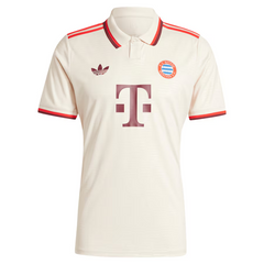 Bayern Munich adidas 2024/25 Third Custom Jersey - Cream Adidas