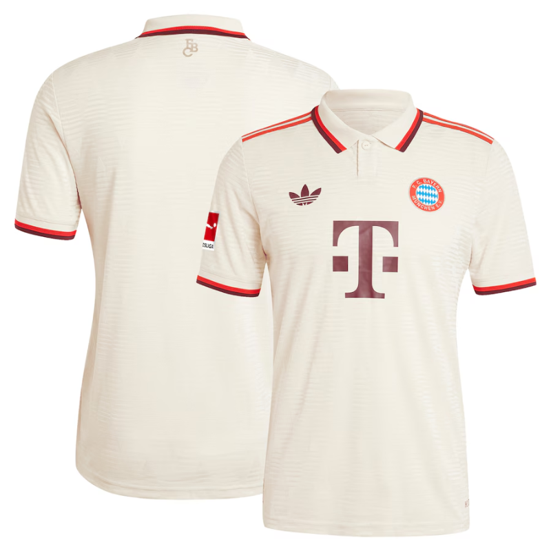 Bayern Munich adidas 2024/25 Third Jersey - Cream Adidas