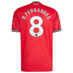 Bruno Fernandes Manchester United adidas Home 2025/26 Player Jersey - Red Adidas