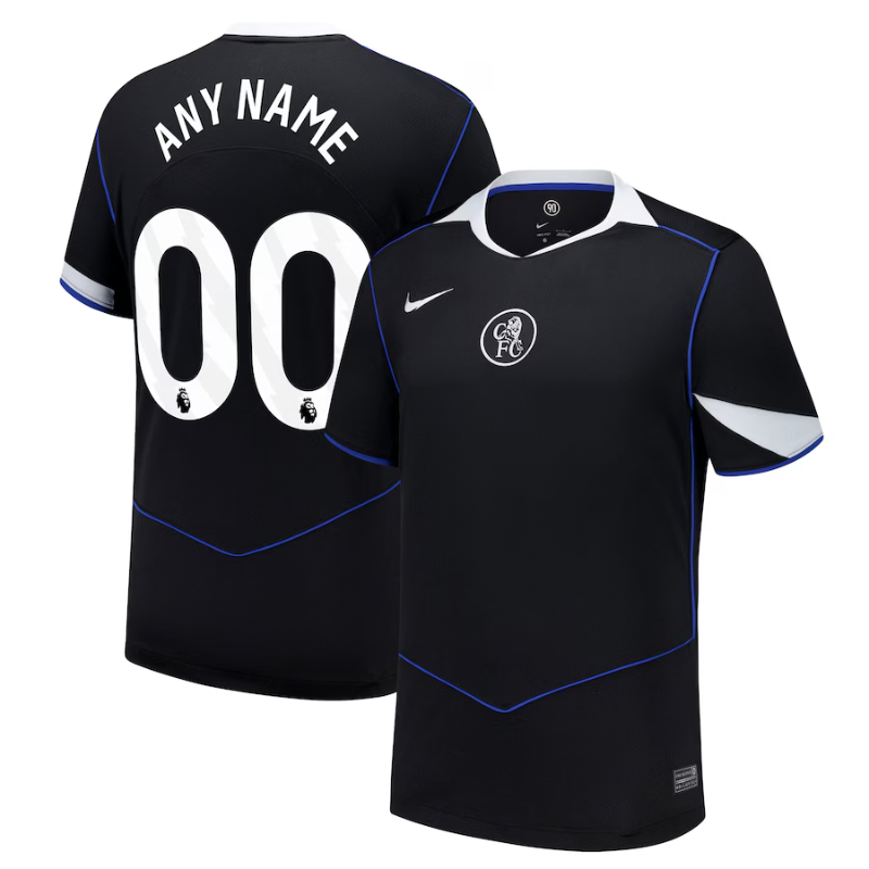 Chelsea Nike 2025/26 Third Custom Jersey - Black Nike