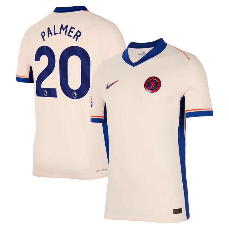 Cole Palmer Chelsea Nike 2024/25 Away Authentic Player Jersey - Orange Nike