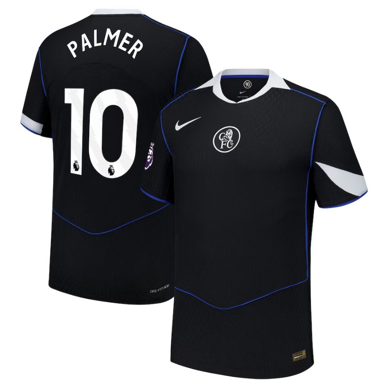 Cole Palmer Chelsea Nike 2025/26 Third Authentic Player Jersey - Black Nike