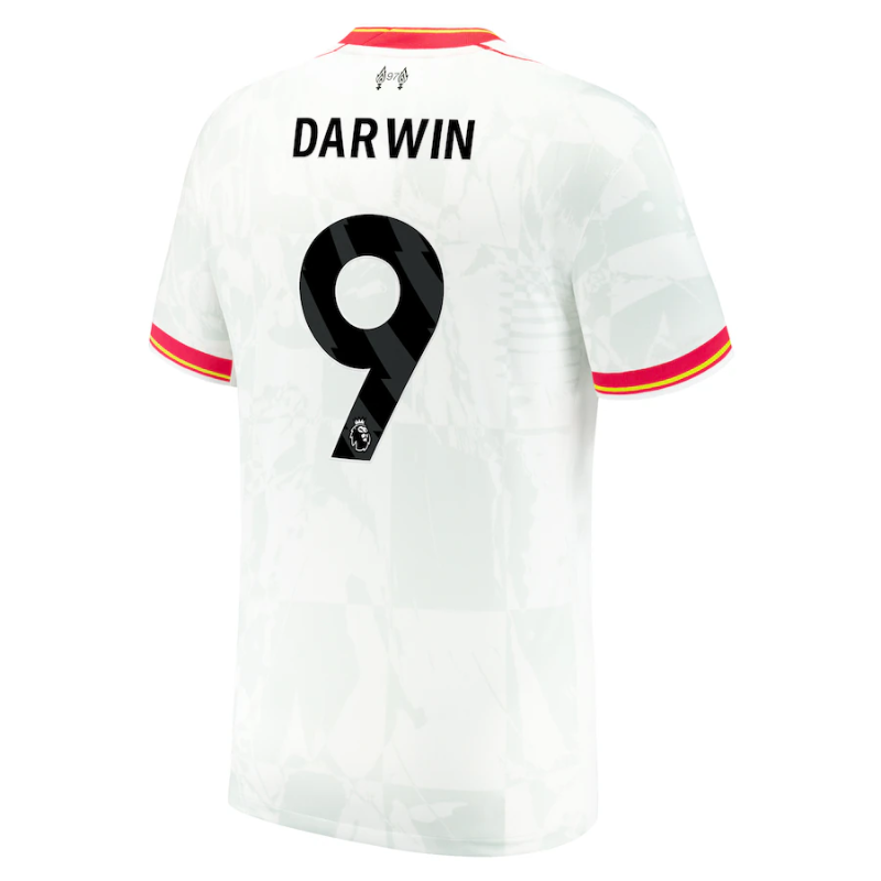 Darwin Núñez Liverpool Nike 2024/25 Third Jersey - White