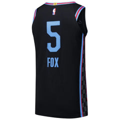 De'Aaron Fox Sacramento Kings Nike Authentic Player Jersey - City Edition - Black Nike