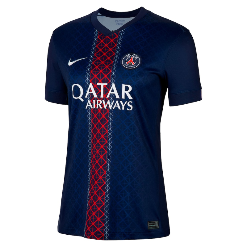 PSG Nike Home Stadium Shirt 2025-26 - Womens with O. Dembélé 10 printing