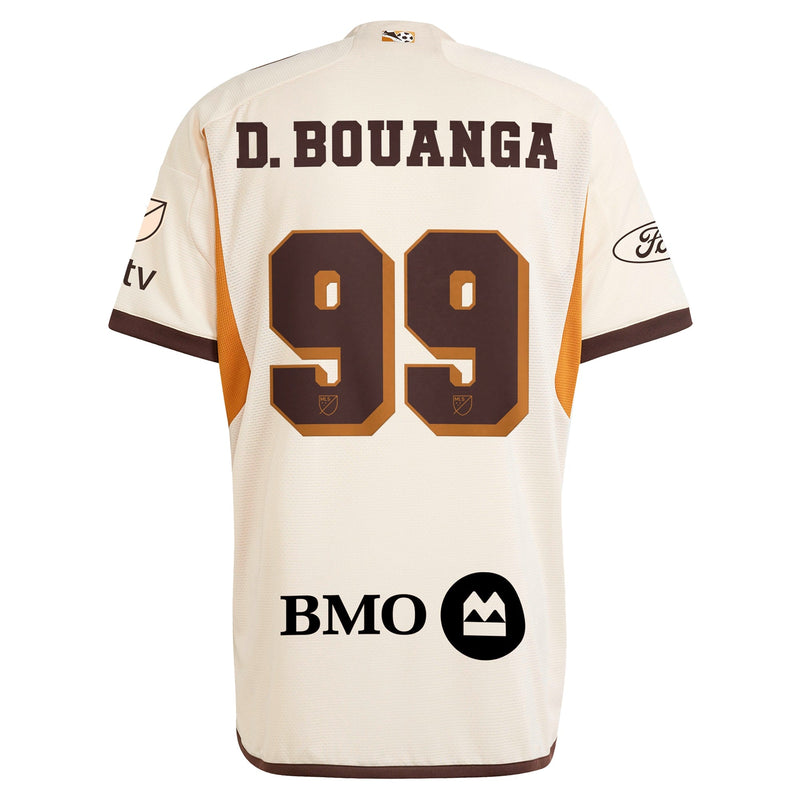 Denis Bouanga LAFC adidas 2024 Archive Authentic Jersey - Tan