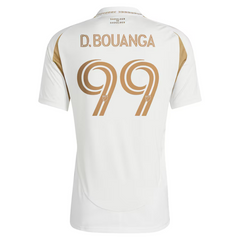 Denis Bouanga LAFC adidas 2025 Secondary Player Jersey - White Adidas