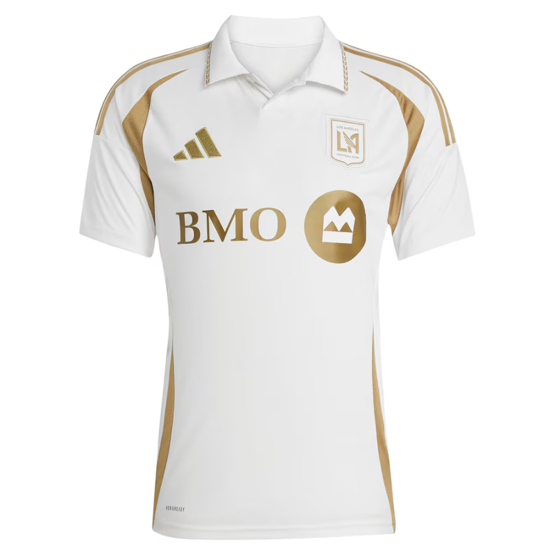 Denis Bouanga LAFC adidas 2025 Secondary Player Jersey - White Adidas