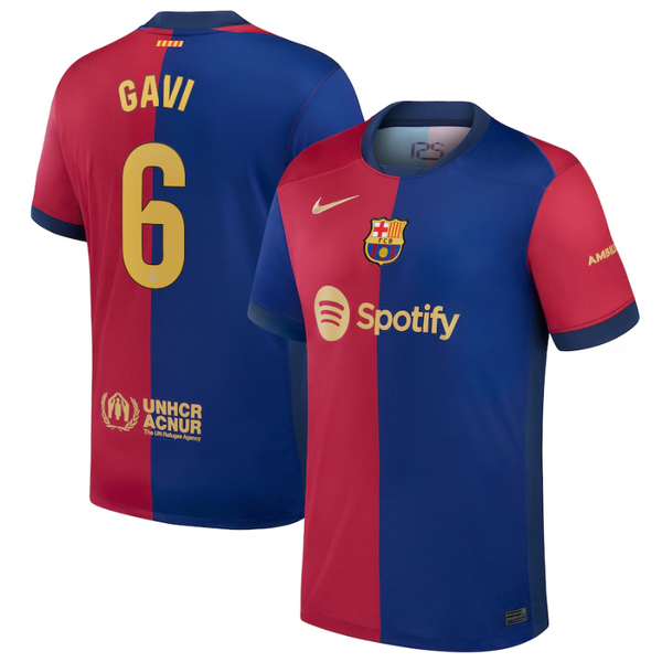 Gavi Barcelona Nike 2024/25 Home Player Jersey - Royal