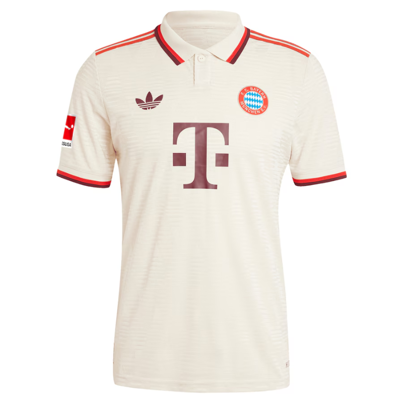 Harry Kane Bayern Munich adidas 2024/25 Third Player Jersey - Cream