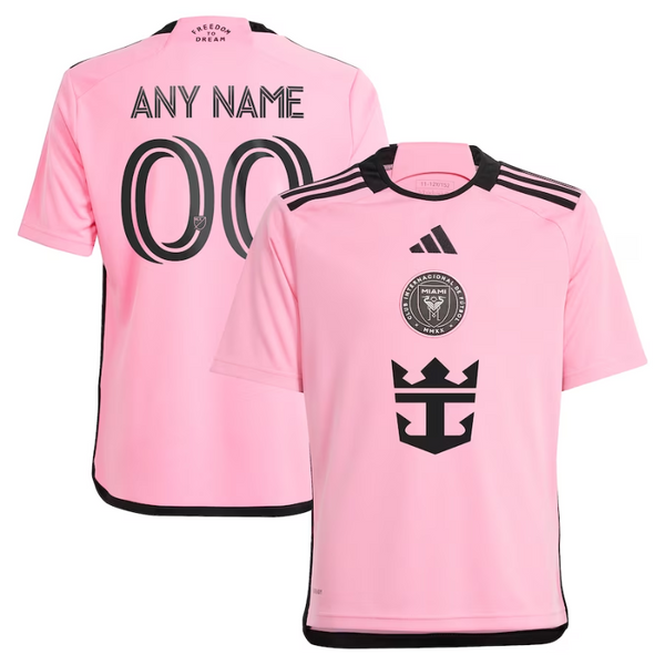 Inter Miami CF Adidas Youth 2024 2getherness  Custom Jersey - Pink