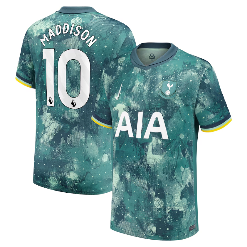 James Maddison Tottenham Hotspur Nike 2024/25 Third Player Jersey - Green