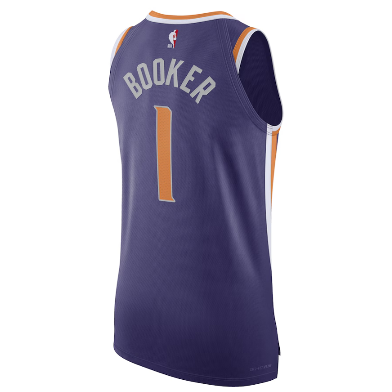 Devin Booker Phoenix Suns Nike Authentic Jersey - Icon Edition - Purple
